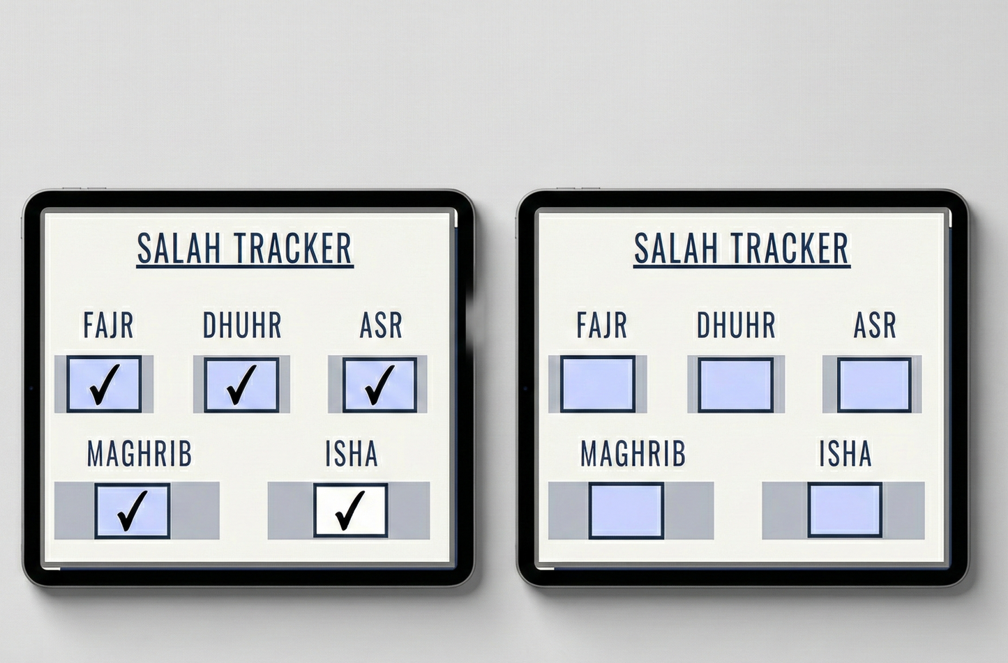 Islamic Daily Digital Planner – Hyperlinked iPad Planner (Undated)