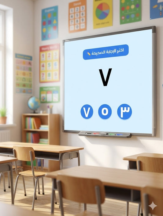 قالب لعبة العد للصف الأول | ممتعة للاطفال تفاعلية