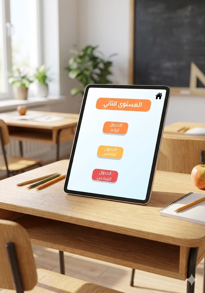 باقة تحدي جدول الضرب القابلة للتعديل | اربع مستويات + اختبارات تفاعلية (نسخة قابلة للتخصيص)
